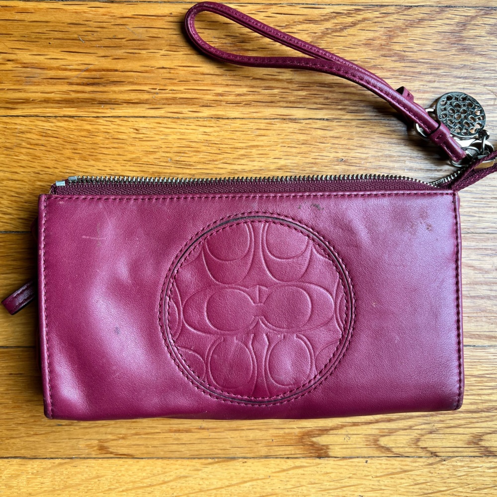 Coach wristlet /wallet